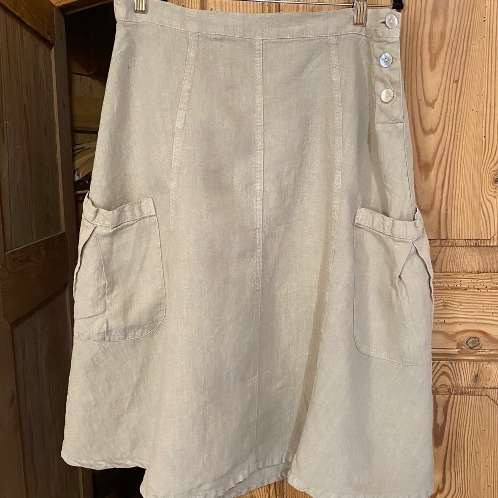 Linen Skirt